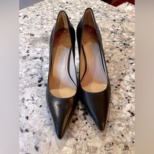 Cole Haan Brown Leather Pointed Toe Pump Nike Air 3” Heel Size 6